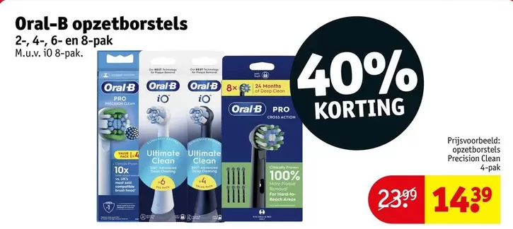Oral-B - Opzetborstels