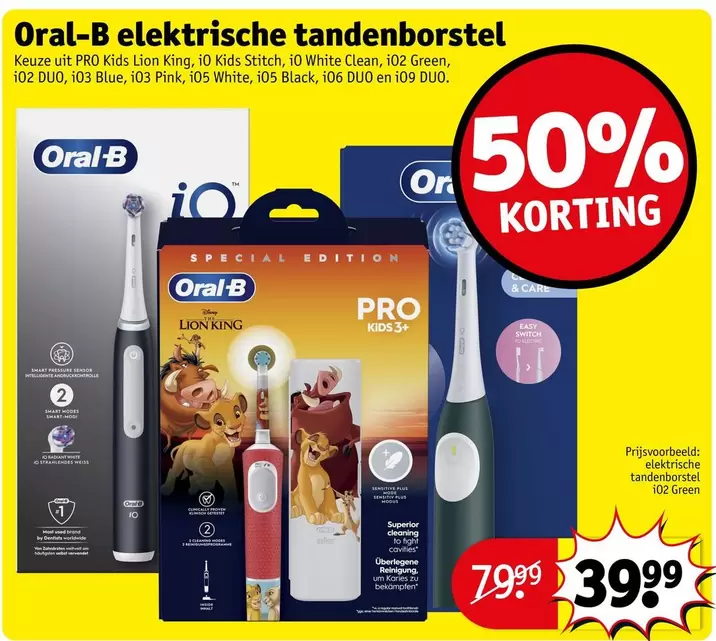Oral-B - Elektrische Tandenborstel