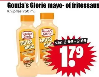 mayo- of fritessaus