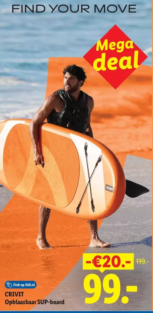 mega - Opblaasbaar SUP-board