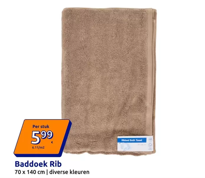 Baddeboek Rib