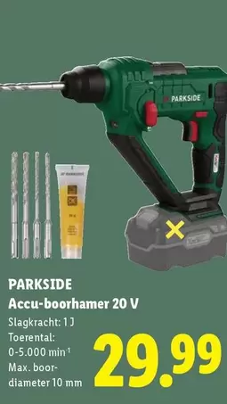 max - Accu-boorhamer 20 V