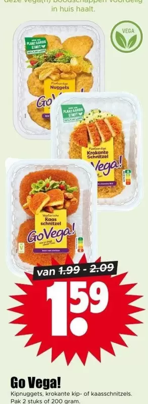 plant - Kroketjes, krokante kip- of eierschnitzels