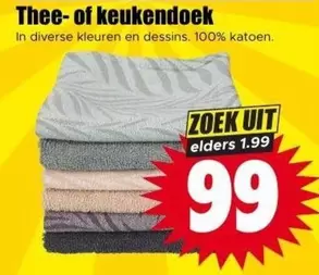 Thee- of keukendoek