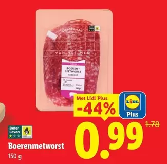 Boerenmetworst