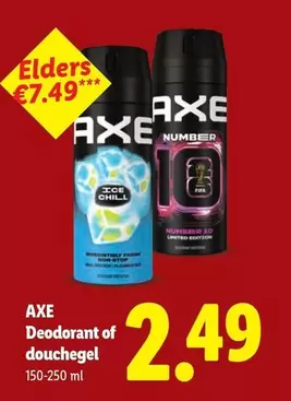 Axe - Deodorant of douchegel