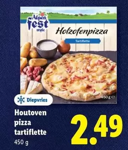 GE - Houtoven pizza tartiflette