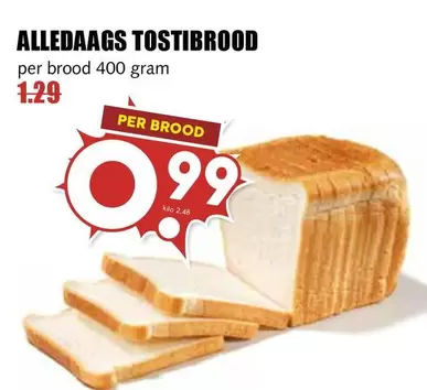 ALLEDAAGS TOSTIBROOD