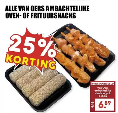 Oven- of Frituursnacks