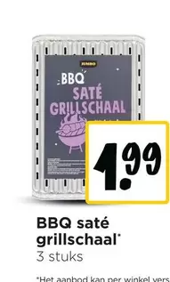 Jumbo - BBQ saté grillschaal