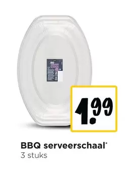 BBQ serveerschaal