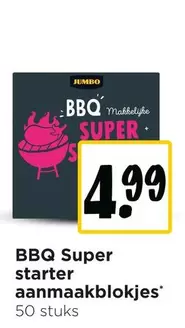 Jumbo - BBQ Super starter aanmaakblokjes