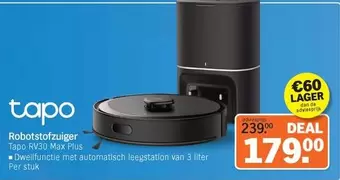 max - Robotstofzuiger RV30 Max Plus