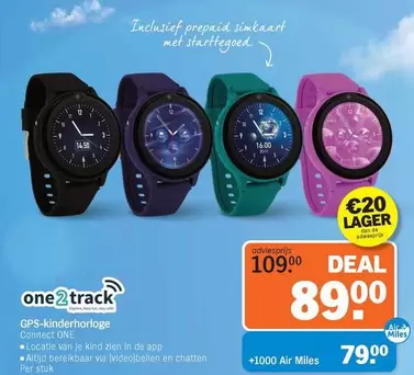 one - GPS-kinderhorloge Connect ONE