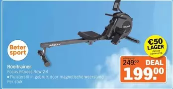 Focus - Roeitrainer  Fitness Row 2.4