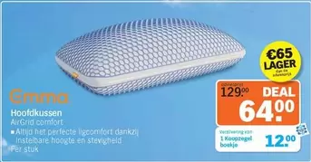 emma - Hoofdkussen AirGrid comfort