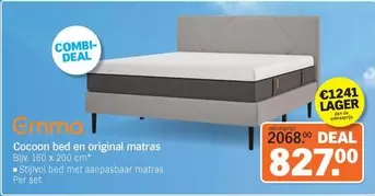 emma - Cocoon bed en original matras