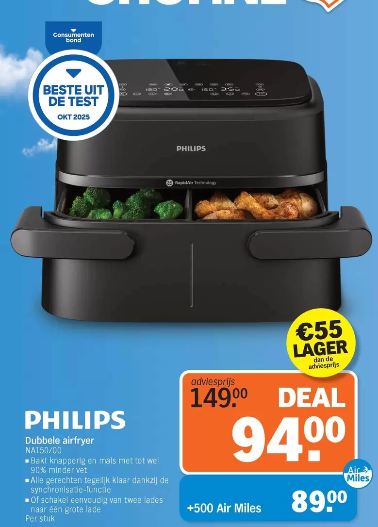 Philips - Dubbele airfryer