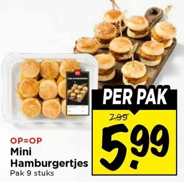 Mini Hamburgertjes