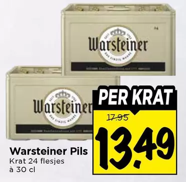 Warsteiner Pils Krat 24 flesjes