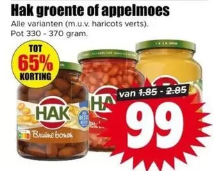 Groente of appelmoes
