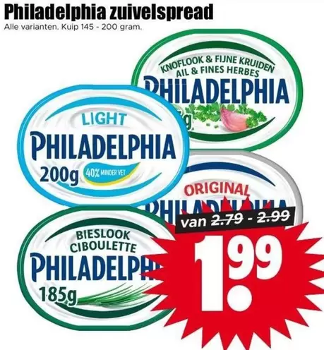Philadelphia - Zuivelspread