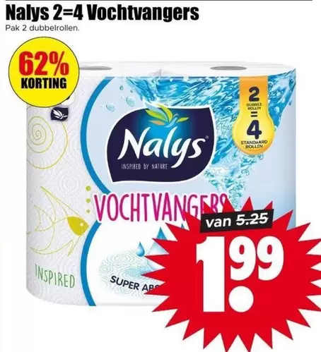 Nalys 2=4 Vochtvangers