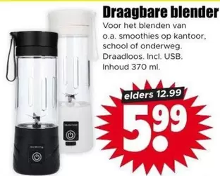 Op - Draagbare blender