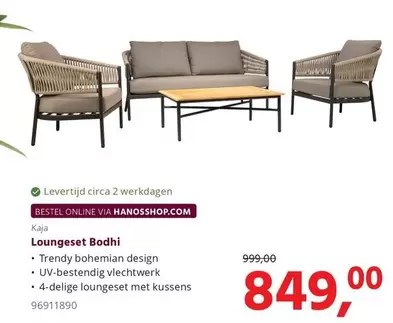 Design - Loungeset Bodhi