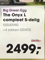 Big - The Onyx L compleet 5-delig 55542940
