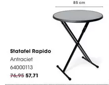 Statafel Rapido 64000113