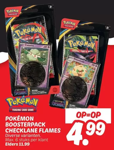 Pokemon - POK
MON BOOSTERPACK CHECKLANE FLAMES
