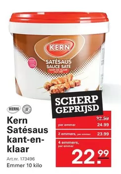 Kern Satésaus kant-en-klaar