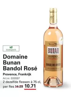Domaine Bunan Bandol Rosé