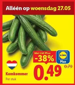 Op - Komkommer
