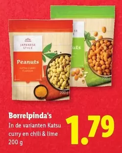 De - Borrelpinda's