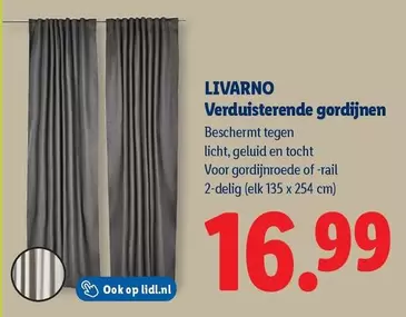 Op - Verduisterende gordijnen