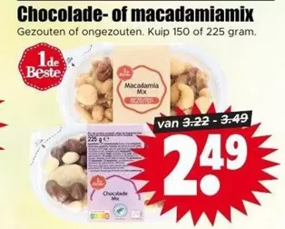 Mix - Chocolade- of macadamiamix