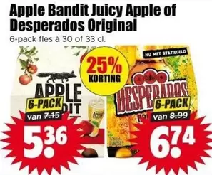 Apple -  Bandit Juicy  of Desperados Original