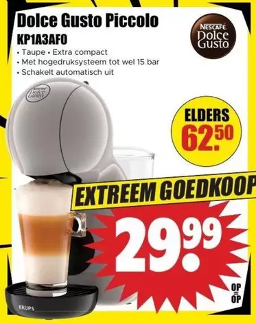 Dolce Gusto - Piccolo KP1A3AFO