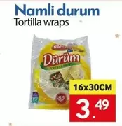 Tortilla wraps