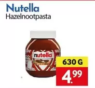 Nutella - Hazelnootpasta