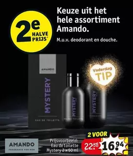 De - Eau de toilette Mystery