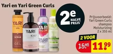Spa - Yari en Yari Green Curls shampoo Moisturizing
