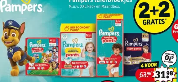 Pampers -  luiertjes