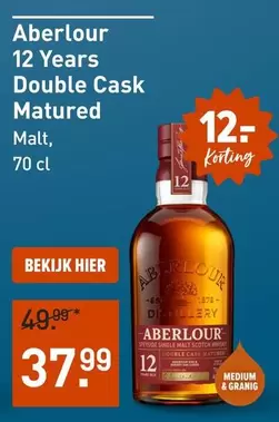 Medium - 12 Years Double Cask Matured Malt