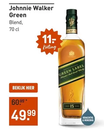 Johnnie Walker -  Green Label 15 Years Old