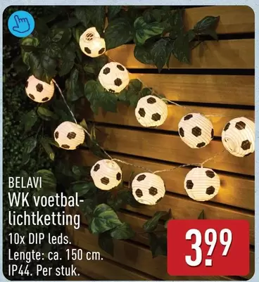 WK voetbal-lichtketting