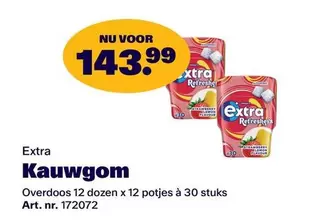 extra - Kauwgom