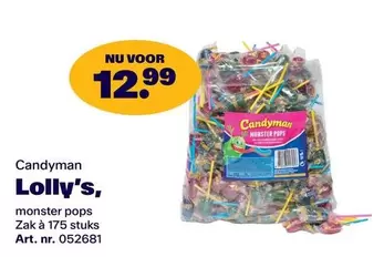 Monster - Lolly's, monster pops